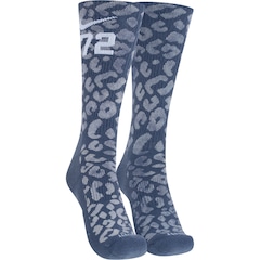 Meia Nike Cano Alto Everyday Plus Cush Crew 1 Par Adulto - Foto 1