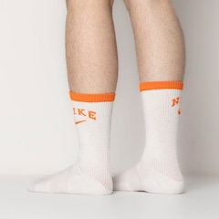 Kit de Meias Cano Alto Nike Masculino Dri-Fit Cushioned Crew com 3 Pares - Foto 8