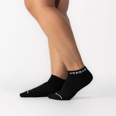Kit de Meias Cano Invisível Jordan Dri-Fit Masculino com 3 Pares - Foto 10