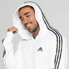Jaqueta Masculina adidas com Capuz Top 3 Listras - Foto 8