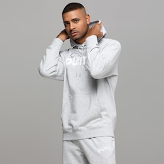 Blusão Masculino Puma com Capuz Team Graphic Hoodie - Video 1