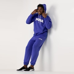Blusão Masculino Puma com Capuz Team Graphic Hoodie - Foto 8