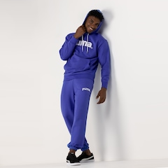 Blusão Masculino Puma com Capuz Team Graphic Hoodie - Foto 9