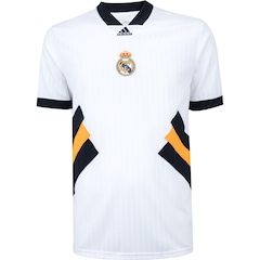 Camiseta Real Madrid Masculina adidas Manga Curta Icon - Foto 8