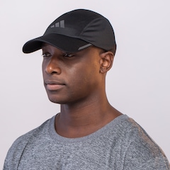 Boné Aba Curva adidas Running Mesh - Strapback - Adulto - Foto 2