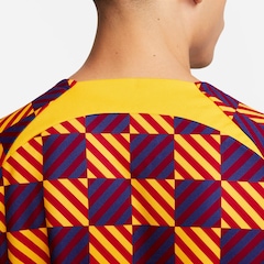 Camisa Barcelona 22/23 Pré-Jogo Nike Masculina - Foto 7