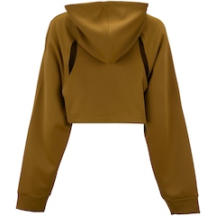 Blusa de Moletom Cropped Feminina adidas com Capuz Hiit - Foto 10