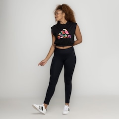 Camiseta Regata Cropped Feminina adidas Farm - Foto 5