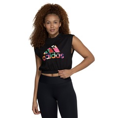 Camiseta Regata Cropped Feminina adidas Farm - Foto 2