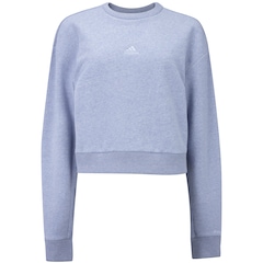 Blusa de Moletom Feminina adidas sem Capuz All Szn - Foto 7