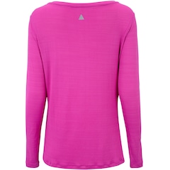 Camiseta Feminina Lauf Manga Longa Basic Color - Video 1