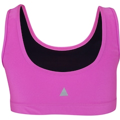 Top Fitness sem Bojo Lauf Baixa Sustentação Basic Alças Color - Adulto - Video 1