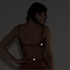 Top Fitness Sem Bojo Lauf Baixa Sustentação Ametista - Adulto - Foto 7
