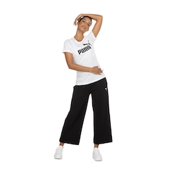 Camiseta Puma Feminina Manga Curta Essentials Logo Tee - Foto 5