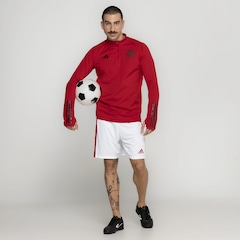 Blusa de Treino Moletom do Flamengo adidas Masculina Comissão - Foto 7