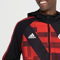 Jaqueta do Flamengo com Capuz adidas Corta Vento - Masculina - Foto 7
