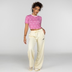 Calça Nike Sportswear Club FLC MR Wide - Foto 1