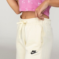 Calça Nike Sportswear Club FLC MR Wide - Foto 9