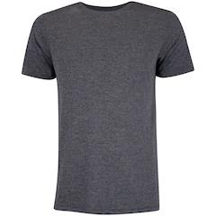 Camiseta Masculina Oxer Manga Curta Malha Mescla Basic - Foto 1