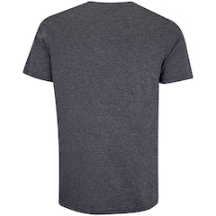 Camiseta Masculina Oxer Manga Curta Malha Mescla Basic - Foto 2