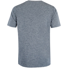 Camiseta Masculina Oxer Manga Curta Malha Mescla Basic - Foto 2