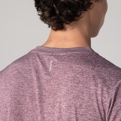 Camiseta Masculina Oxer Manga Curta Malha Mescla Basic - Foto 4