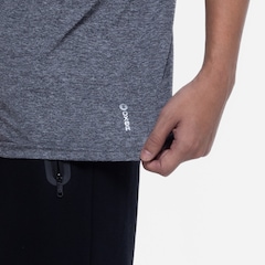 Camiseta Masculina Oxer Manga Curta Malha Mescla Basic - Video 1