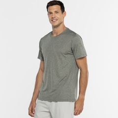 Camiseta Masculina Oxer Manga Curta Malha Mescla Basic - Foto 5