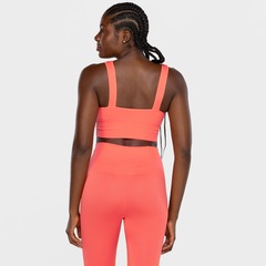 Top Fitness com Bojo Removível Oxer Sem Costura Baixa Sustentação - Adulto - Foto 3