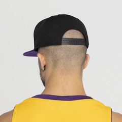 Boné Aba Reta Los Angeles Lakers New Era NBA 950 Snapback Core BLK - Foto 3