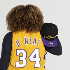 Boné Aba Reta Los Angeles Lakers New Era NBA 950 Snapback Core BLK - Foto 2
