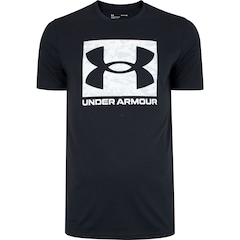 Camiseta Masculina Under Armour Manga Curta Camo Boxed - Foto 7