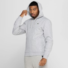 Jaqueta Masculina Lacoste com Capuz Zíper Core - Foto 5