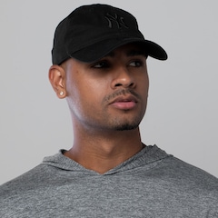 Boné Aba Curva New York Yankees New Era MLB 920 Strapback ST PERM BLK - Adulto - Foto 2