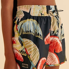 Short Feminino Farm Tela Noite de Coqueiro - Foto 4
