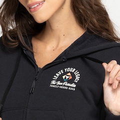 Jaqueta de Moletom Cropped Feminina Under Armour com Capuz Project Rock HW Terry - Foto 6