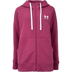 Jaqueta de Moletom Feminino Under Armour com Capuz Rival Fleece - Foto 6