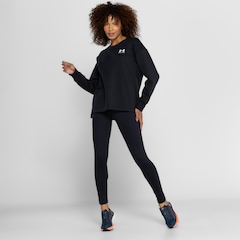 Blusa de Moletom Feminina Under Armour Rival Fleece Over - Foto 4