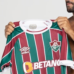 Camisa do Fluminense I 23 Masculina Umbro - Foto 7