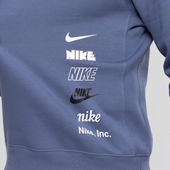 Blusão Masculino Nike sem Capuz Club BB Crew - Foto 3