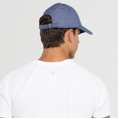 Boné Aba Curva Nike Strapback H86 Swoosh Denim - Adulto - Foto 7