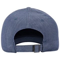 Boné Aba Curva Nike Strapback H86 Swoosh Denim - Adulto - Foto 8