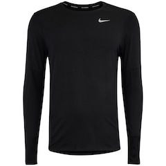 Camiseta Masculina Nike Manga Longa Dri-Fit Element Crew - Foto 1