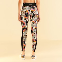 Calça Legging Feminina Farm Recorte Tucano Onça - Foto 2