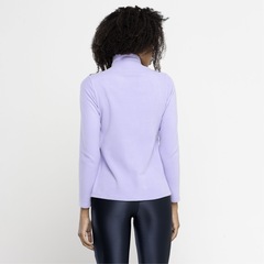 Jaqueta Feminina Salomon com Proteção Solar Fleece Polar Lt Lavander - Foto 3