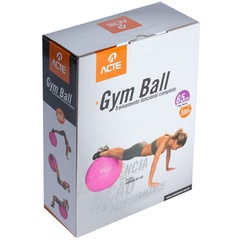 Bola de Ginástica ACTE Sports 65 cm com Bomba de Ar - Foto 7