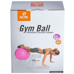Bola de Ginástica ACTE Sports 65 cm com Bomba de Ar - Foto 8