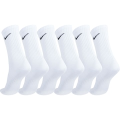 Kit de Meias Cano Alto Nike Everyday Lightweight Crew com 3 Pares - Adulto - Foto 2