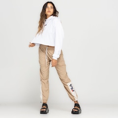 Blusa Cropped com Capuz Fila Comfort Easy - Foto 1