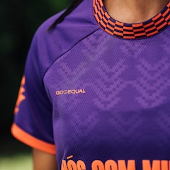 Camiseta Feminina Go Equal Manga Curta Treino Estampa - Foto 6